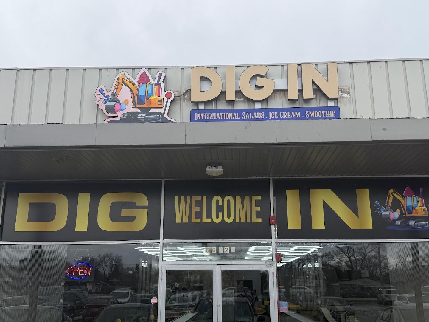 Dig in Menu